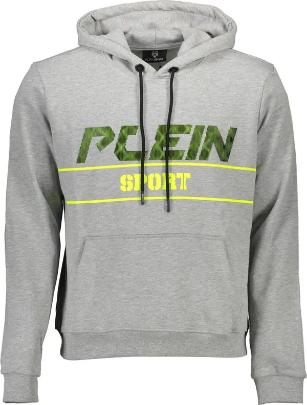 Grigio Cotton Men Sweatshirt