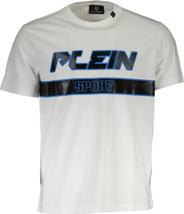 White Cotton Men's T-Shirt