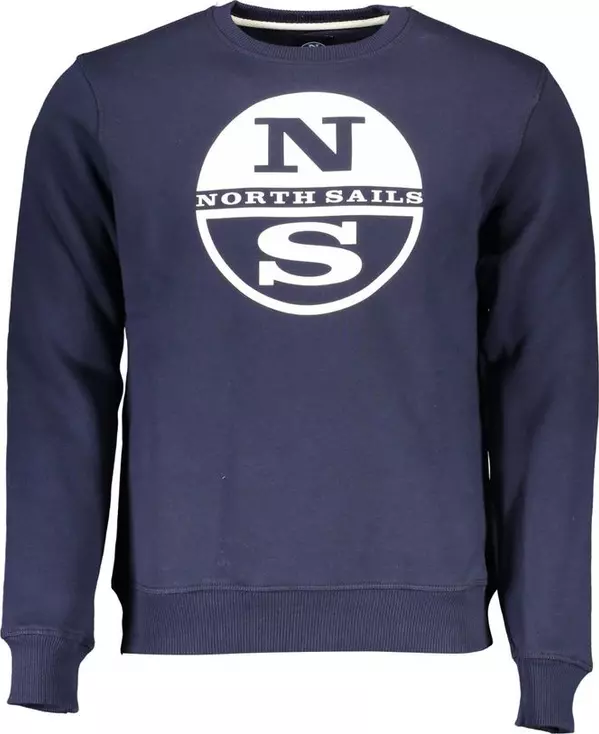 Gray Cotton Men Sweatshirt