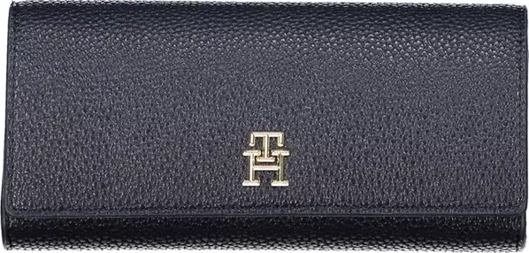 Blue Polyurethane Women Wallet
