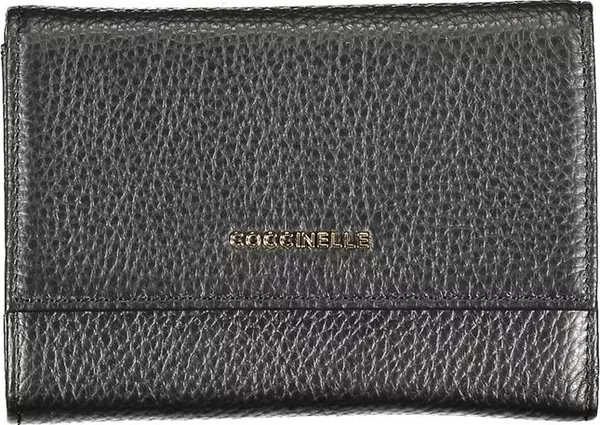 Black Leather Women Wallet