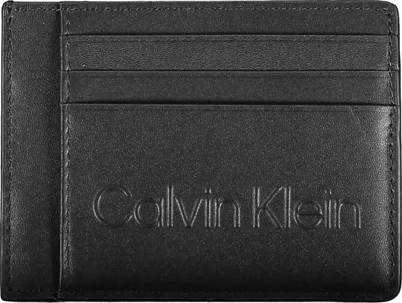 Black Polyethylene Men Wallet