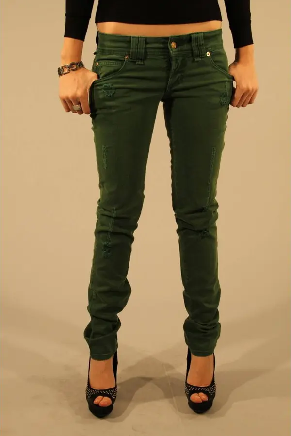 Verde Cotton Women Jeans