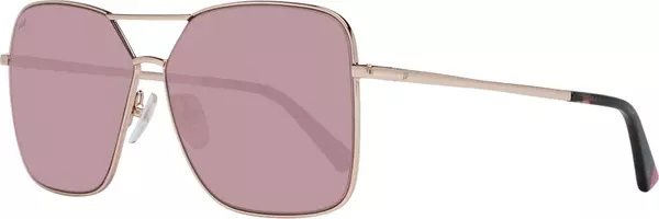 Rose Gold Metal Sunglasses
