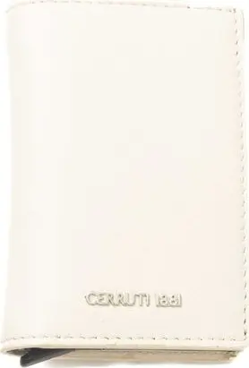 Beige Calfskin Men Wallet