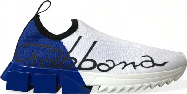 White Blue Sorrento Low Top Men Casual Sneakers Shoes