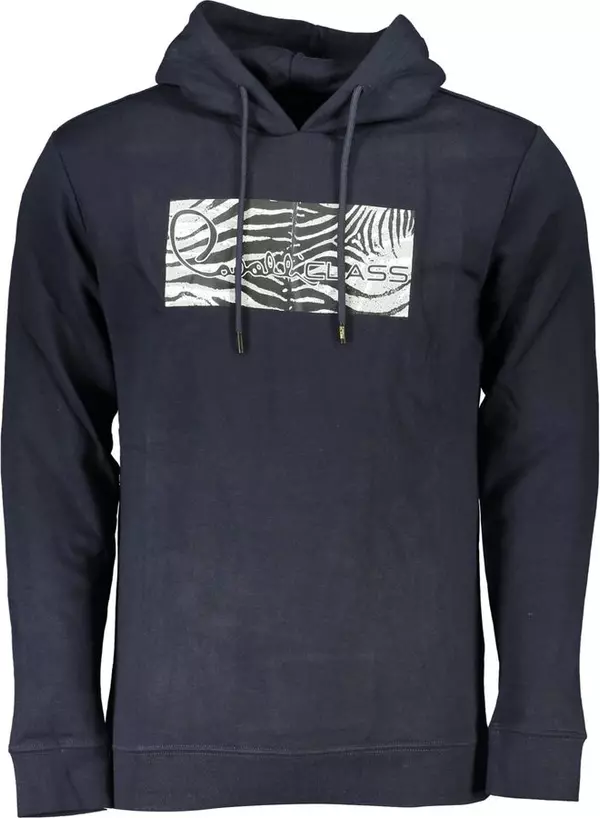 Blue Cotton Men's Sweatshirt