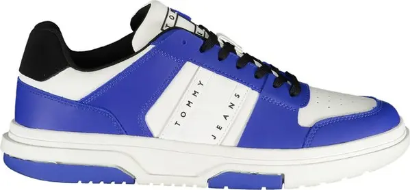 Blue Polyethylene Men Sneaker