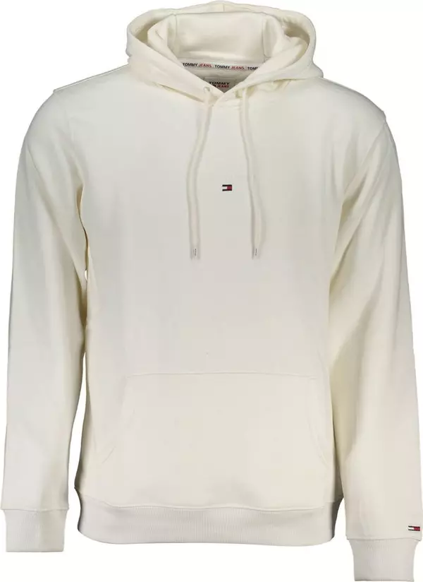White Cotton Men Sweater