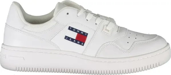 White Leather Women Sneaker