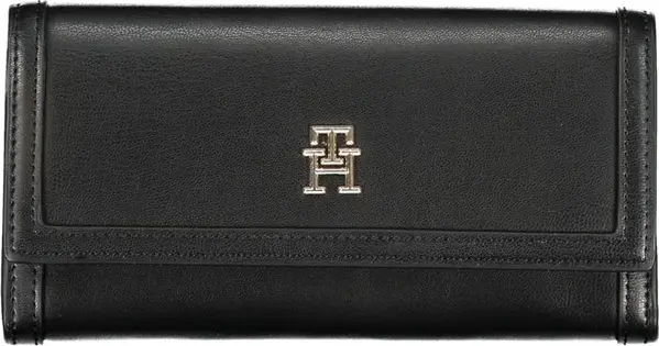 Elegant Black Dual-Compartment Wallet