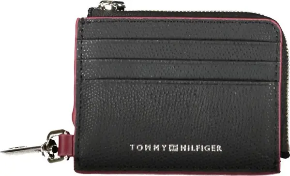 Black Leather Men Wallet Holder