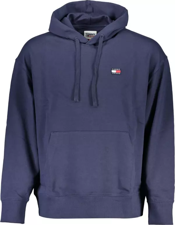 Blue Cotton Men's Sweatshirt