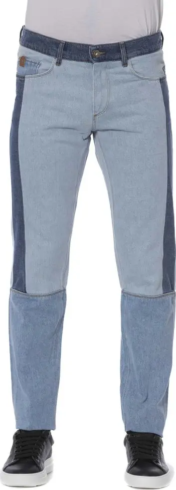 Blue Cotton Men Jeans