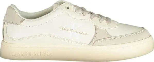 Bianco Polyurethane Men Sneaker
