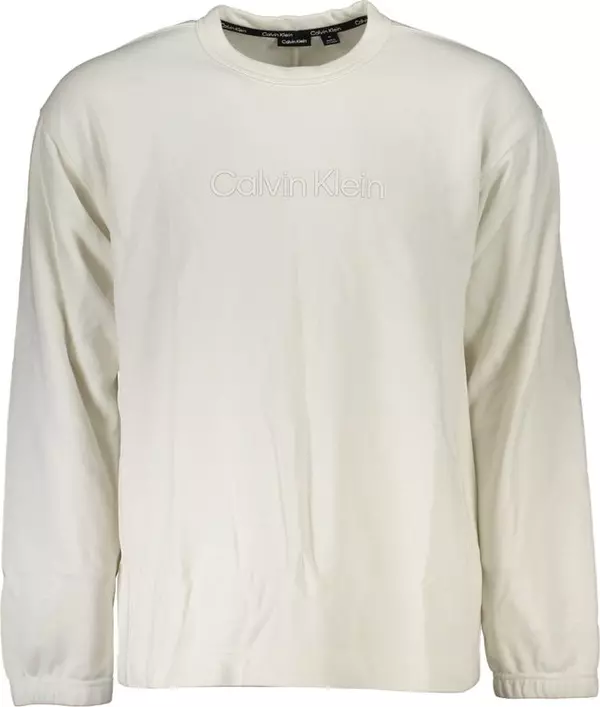 White Cotton Men Sweater
