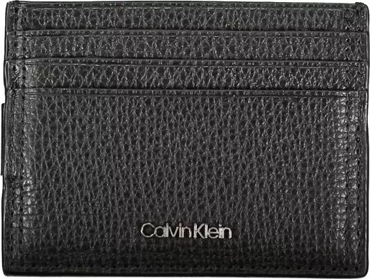 Sleek Leather Card Holder with Money Clip