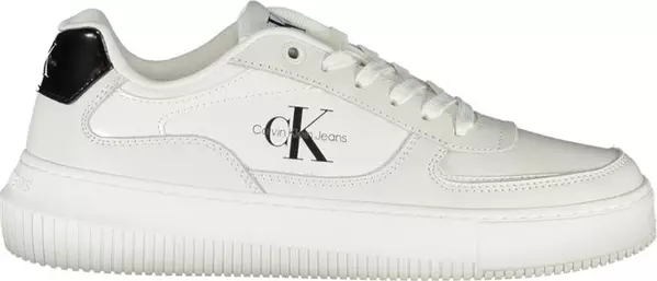 White Leather Women Sneaker