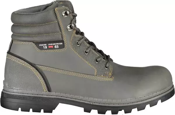 Grigio Poliuretano Men Ankle Boot