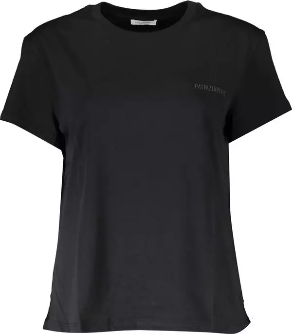 Black Organic Cotton Women T-Shirt