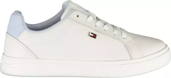White Leather Women Sneaker