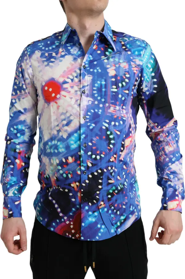 Multicolor Luminarie Slim MARTINI Shirt