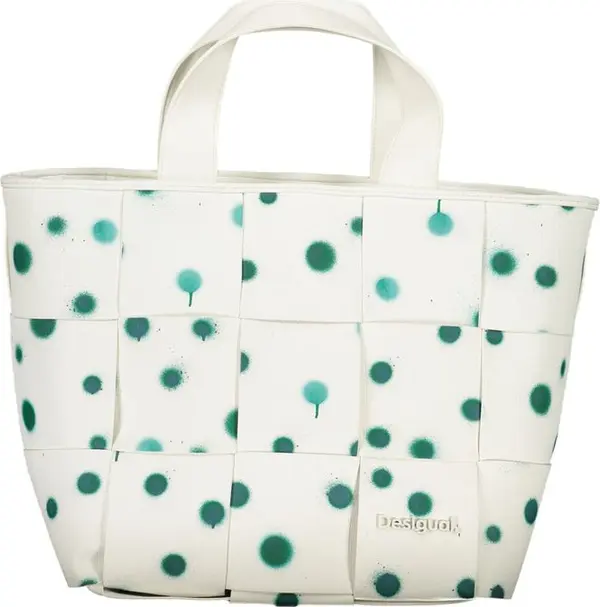 Bianco Poliuretano Women Handbag