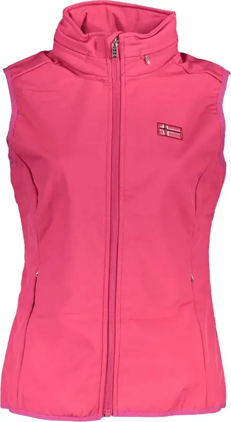 Pink Polyester Women Jacket