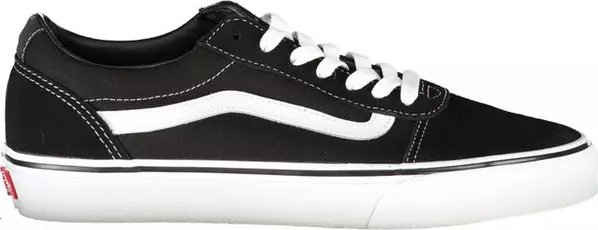 Black Polyurethane Men Sneaker