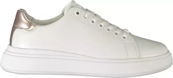 White Leather Women Sneaker