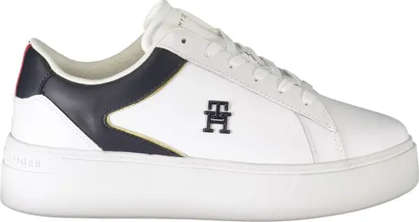 Bianco Polyurethane Women Sneaker