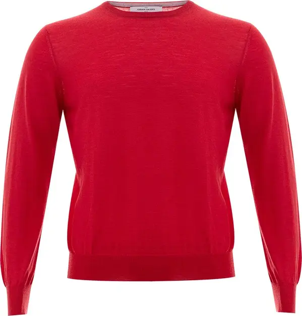 Red Wool Sweatshirt