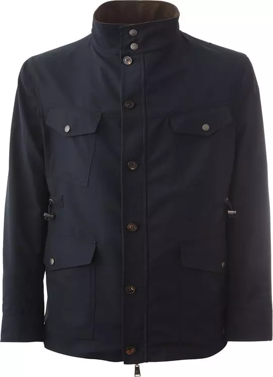 Blue Wool Coat