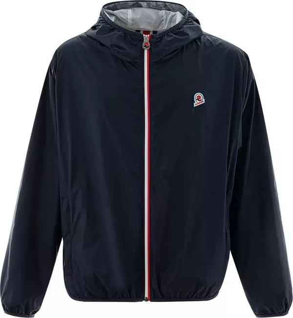 Blue Polyamide Shell Jacket