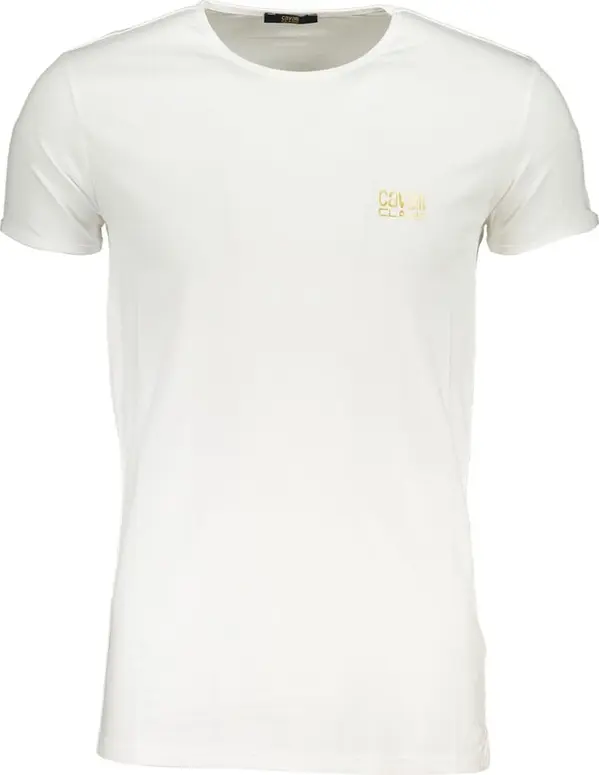 White Cotton Men's T-Shirt