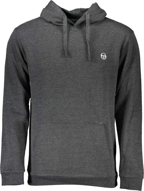Grigio Cotton Men Sweatshirt