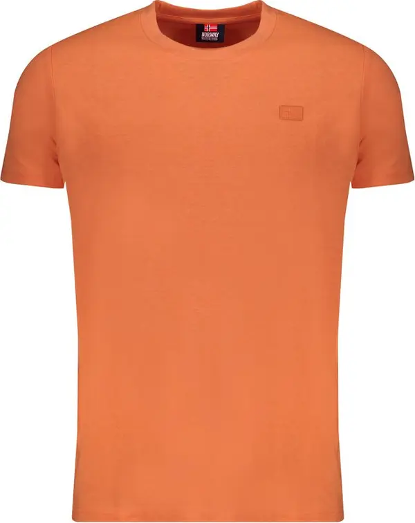 Arancione Cotton Men T-Shirt