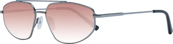 Gray Metal Sunglasses