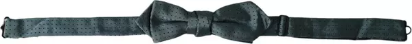 Green Silk Fantasy Adjustable Neck Men Papillon Bow Tie