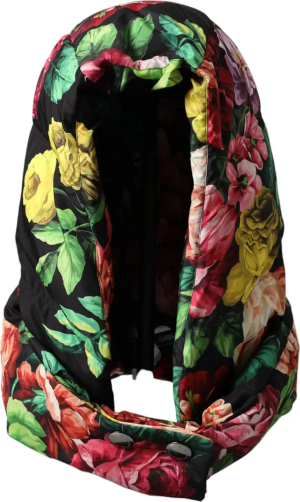 Hat Multicolor Floral Whole Head Wrap Hat