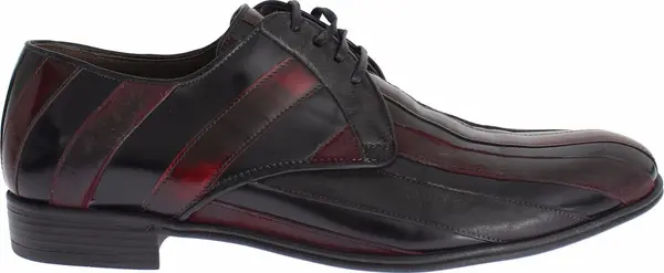 Black Bordeaux Leather Dress Formal Shoes