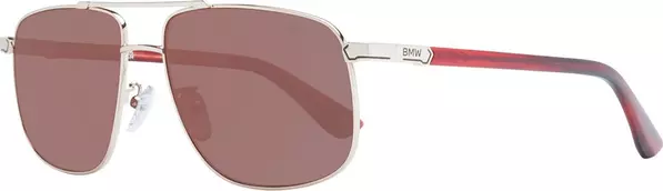 Rose Gold Metal Sunglasses