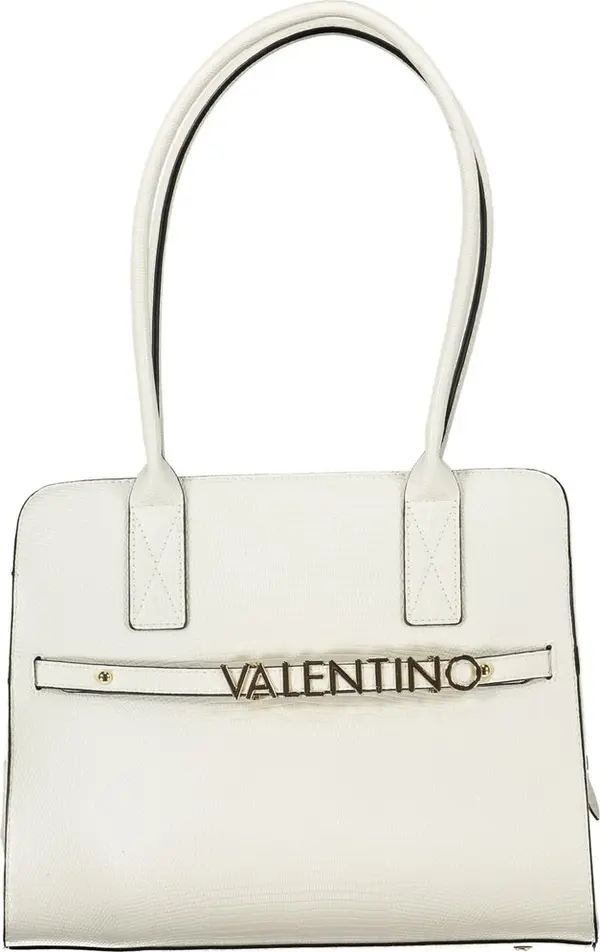 White Polyurethane Womens Bag