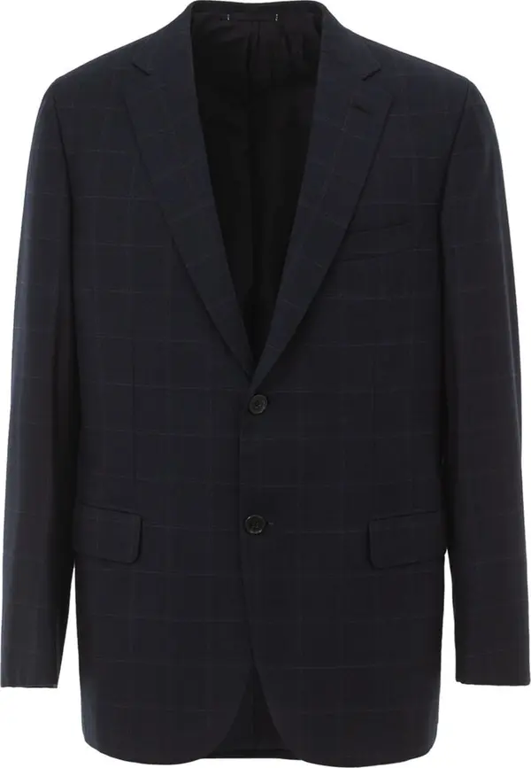 Blue Wool Blazer