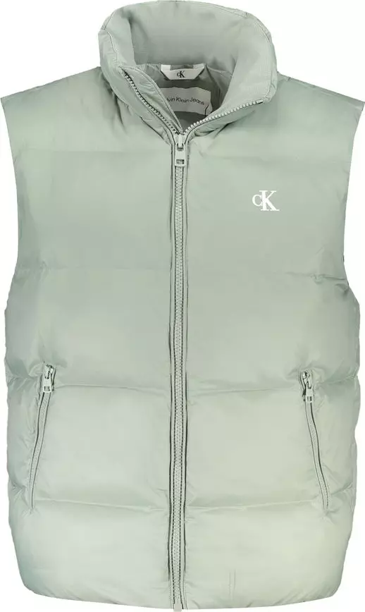 Green Polyamide Men Jacket