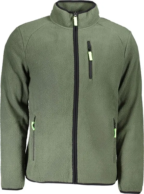 Verde Polyester Men Sweatshirt