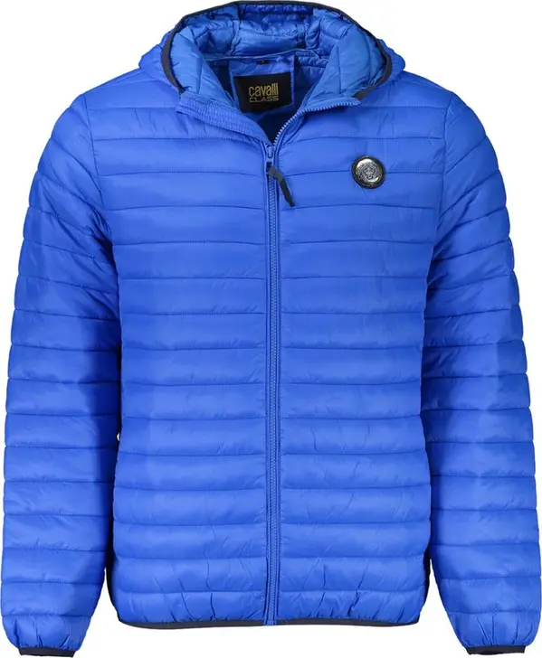 Blu Poliammide Men's Jacket