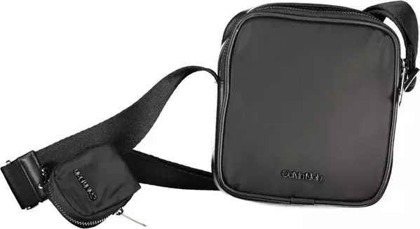Nero Polyester Men's Shoulder Bag