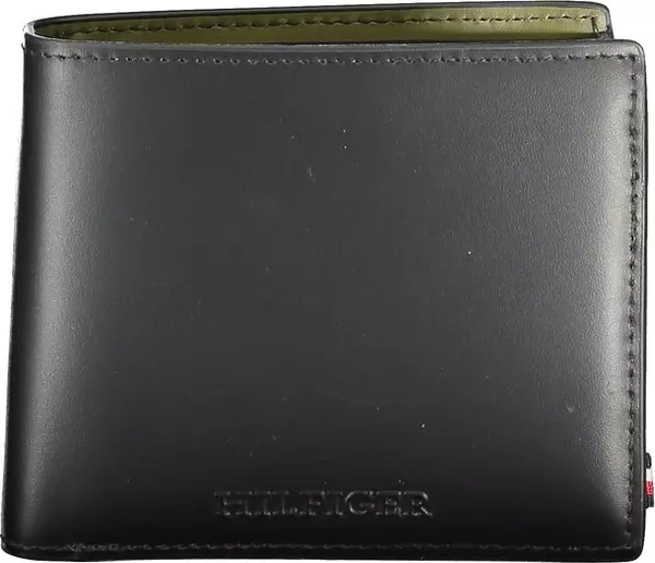 Black Leather Men's Wallet