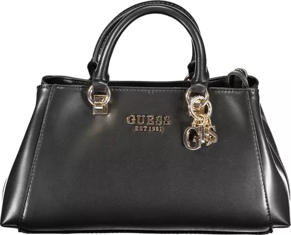 Nero Poliuretano Women Handbag